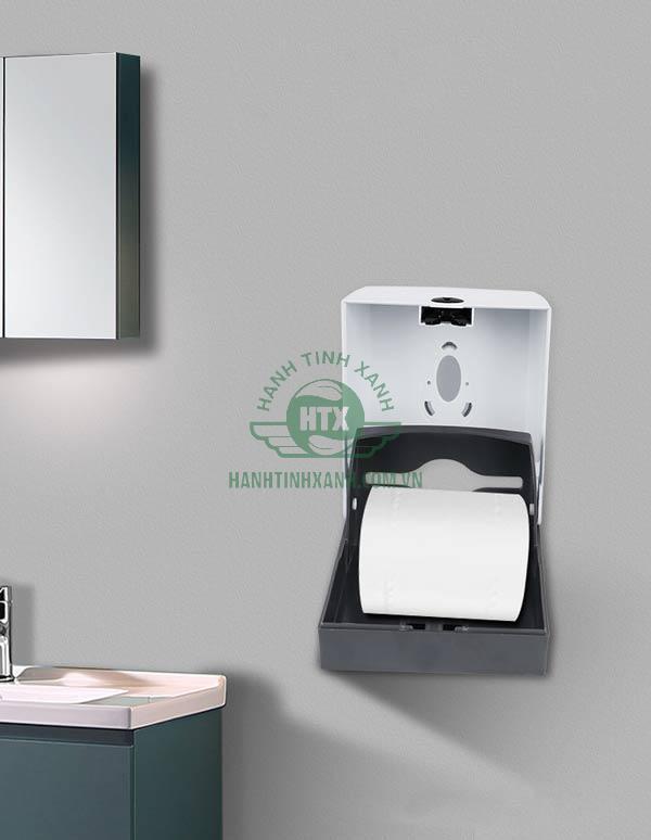Dễ dàng thay mới giấy vệ sinh cuộn tròn nhỏ