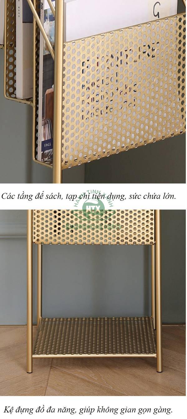 Thiết kế kệ tạp chí cực kỳ chắc chắn