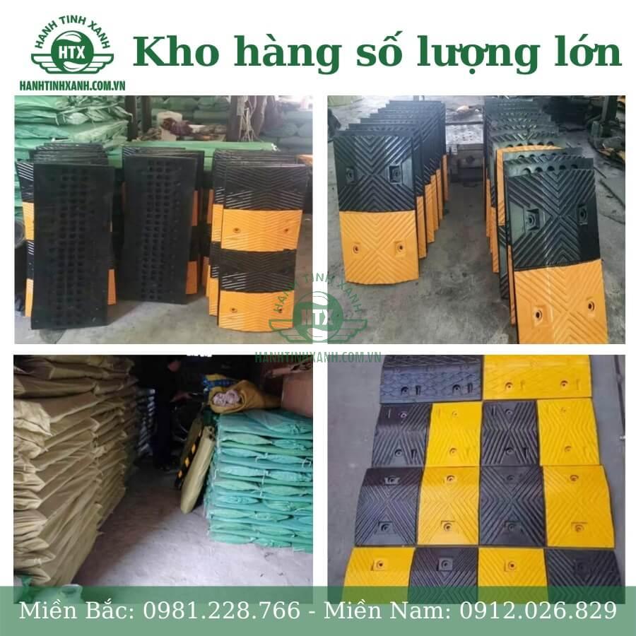 Gờ giảm tốc cao su tại kho Hà Nội
