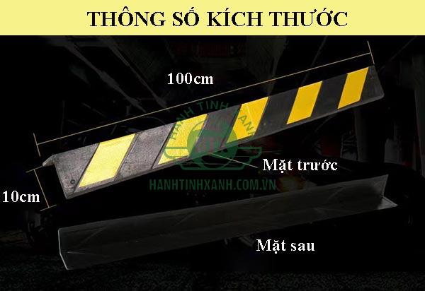 Chi tiết kích thước ốp cột vuông phản quang