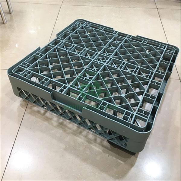 Mặt sau của rack để bát đĩa 64 chống