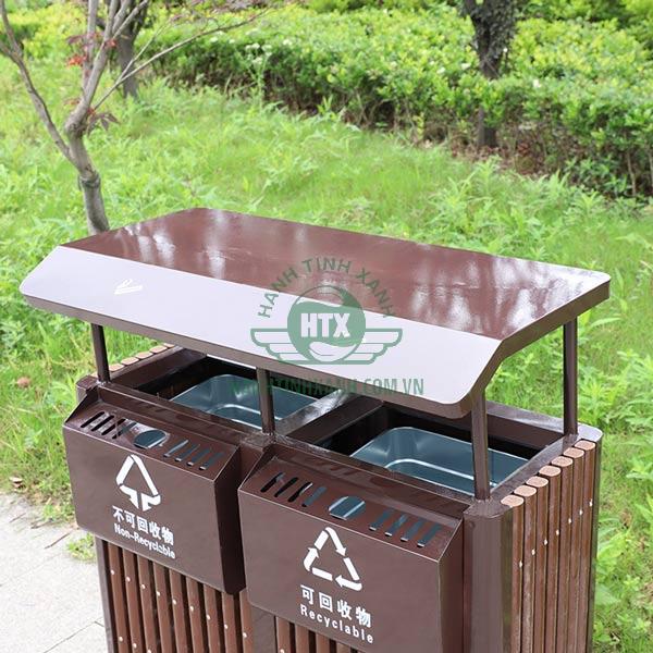 Mái che thùng rác tiện lợi