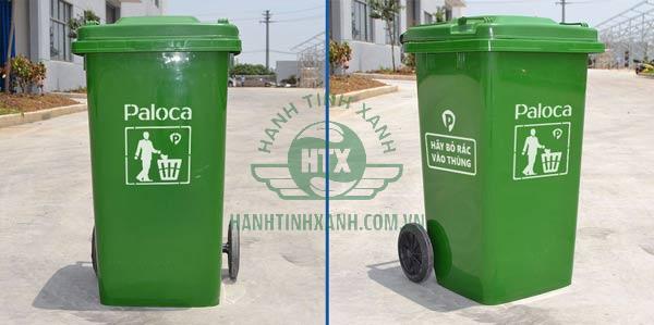 Thùng rác màu xanh lá 240 lit bán chạy nhất