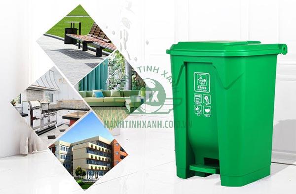 Mẫu thùng rác phù hợp nhiều không gian sử dụng