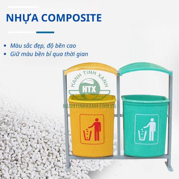 Chất liệu nhựa composite siêu bền, chắc chắn