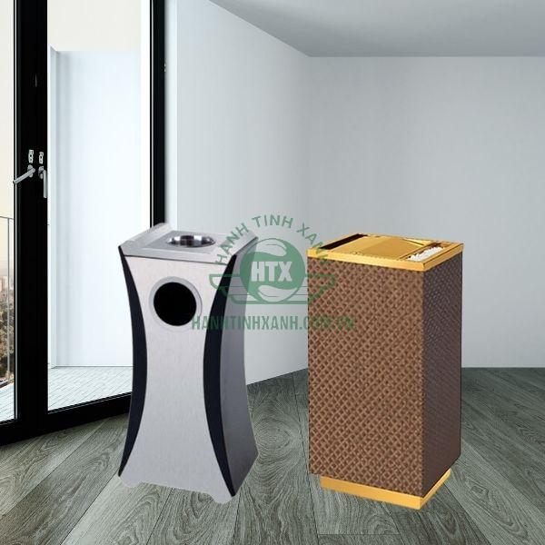 Hành Tinh Xanh có nhiều mẫu thùng rác inox trang trí