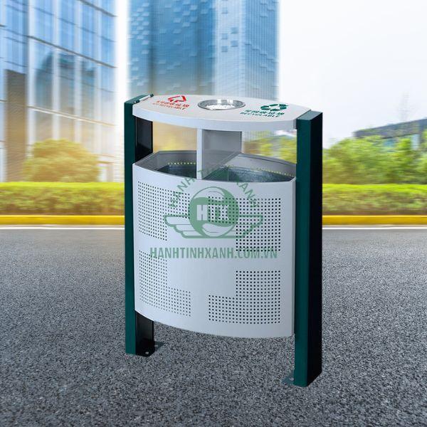 Thùng rác ngoài trời