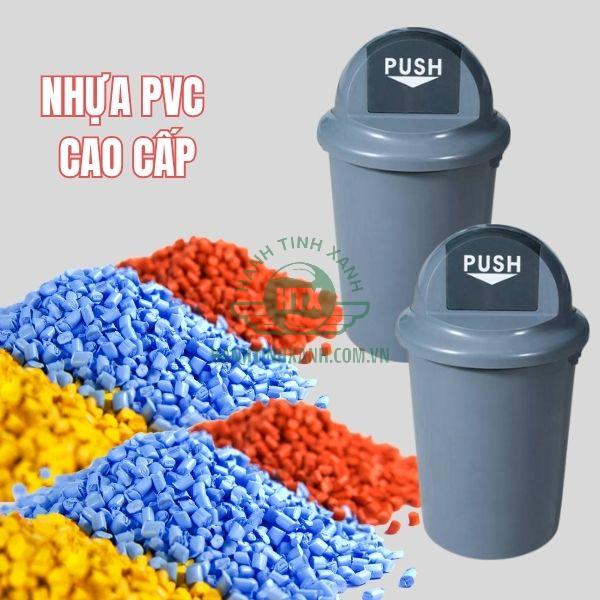 Thùng rác sản xuất từ nhựa PVC