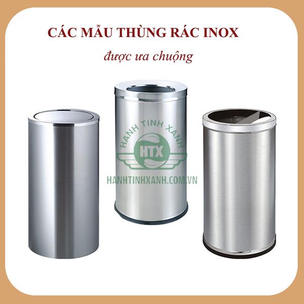 Hành Tinh Xanh sở hữu nhiều mẫu thùng rác inox giá tốt