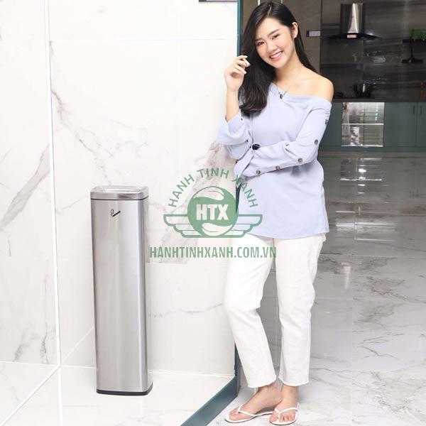 Mẫu trụ gạt tàn xử lý triệt để vấn đế xả tàn thuốc ở khu vực công cộng