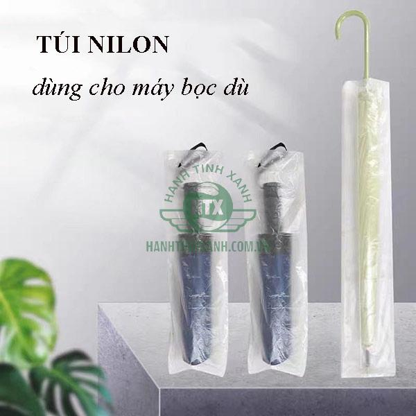 Túi nilon chuyên dùng cho máy bọc dù tự động