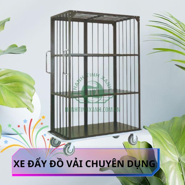 Xe đẩy đồ vải chuyên dụng dành cho các cơ sở y tế