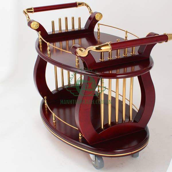 Kiểm tra kỹ càng xe đẩy rượu trước khi sử dụng