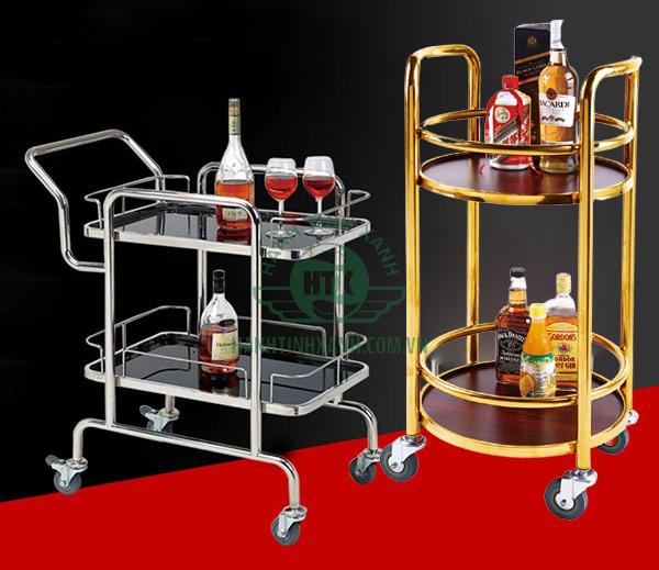 Đây là mẫu xe đẩy phục vụ rượu chất lượng tốt