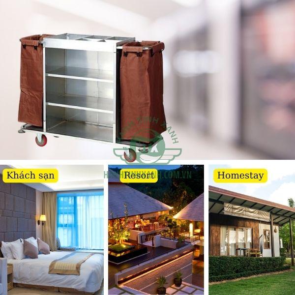 Mẫu xe phù hợp với các không gian kinh doanh dịch vụ lưu trú