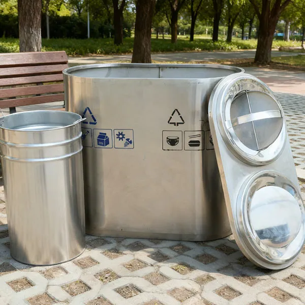 Địa chỉ uy tín mua thùng rác công cộng