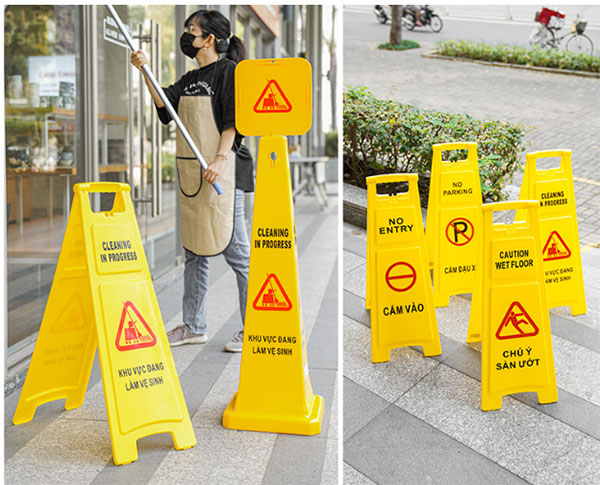 Màu sắc biển chữ A sinh động, đẹp