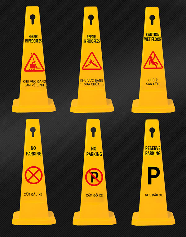 1 số mẫu biển báo dạng trụ cao để bạn tham khảo