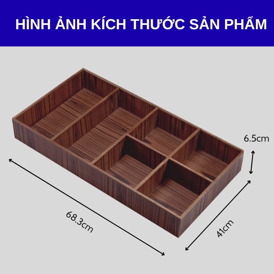 Kích thước khay đựng đồ trên xe làm buồng phòng