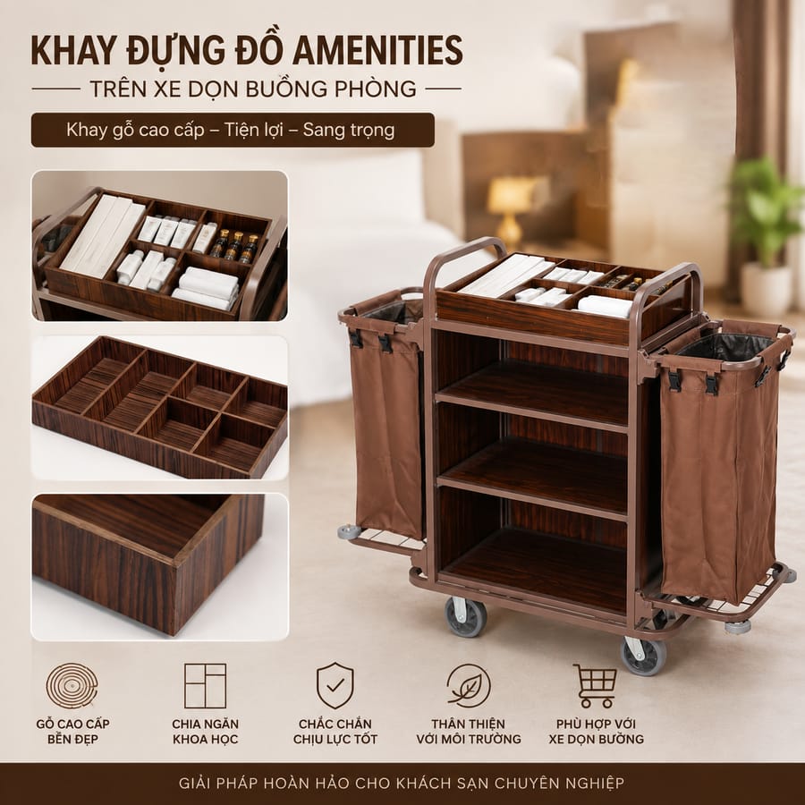 Đặc điểm của khay xe làm buồng