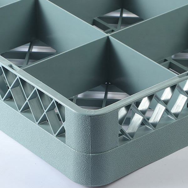 Rack đựng ly 25 ngăn màu ghi