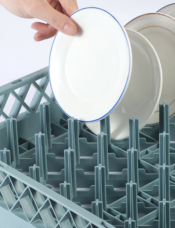 Rack nhựa đựng bát đĩa 25 chông