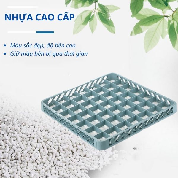 Rack nối đựng ly cốc 49 ngăn