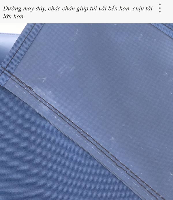 Đường may chắc chắn, độ bền cao