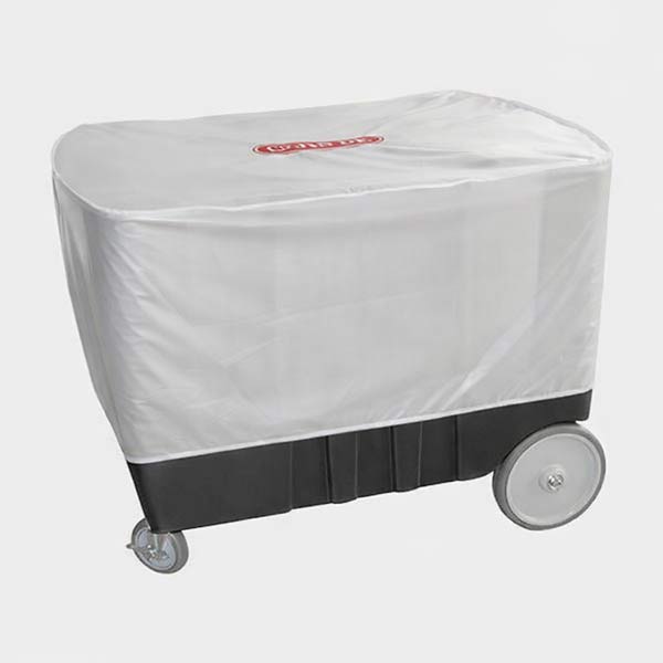 Xe chở bát đĩa chuyên dụng màu ghi xám