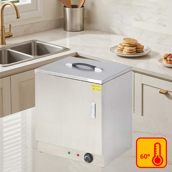 Tủ inox giữ nhiệt đồ ăn trên 60 độ C