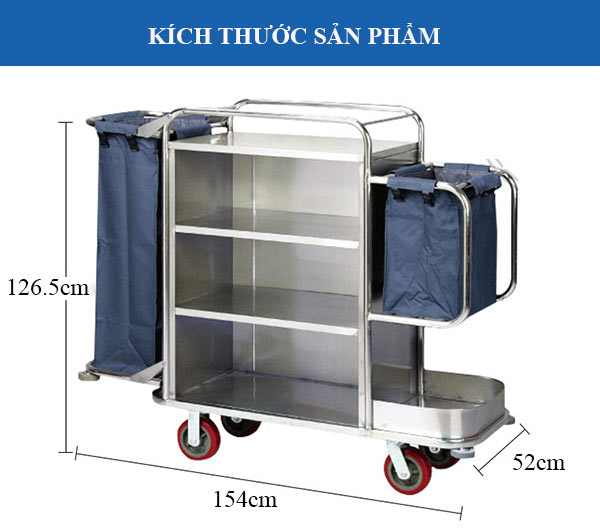 Thông số kích thước xe làm buồng phòng khách sạn