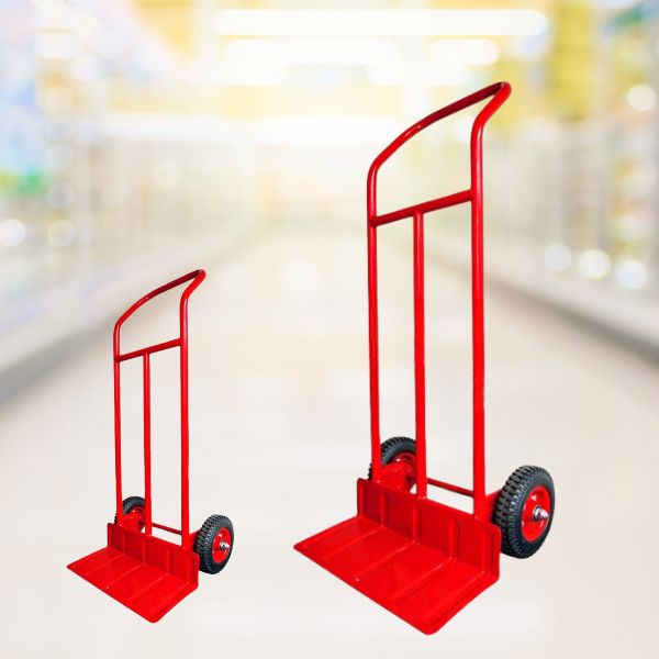 Xe đẩy hàng 150kg làm bằng thép sơn tĩnh điện