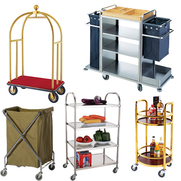 Những dòng xe đẩy khách sạn phổ biến nhất