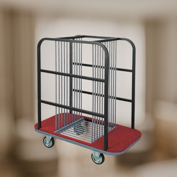 Xe chở mặt bàn mâm xoay tròn cho nhà hàng