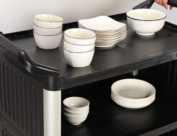 Xe đẩy nhựa 3 tầng đa năng