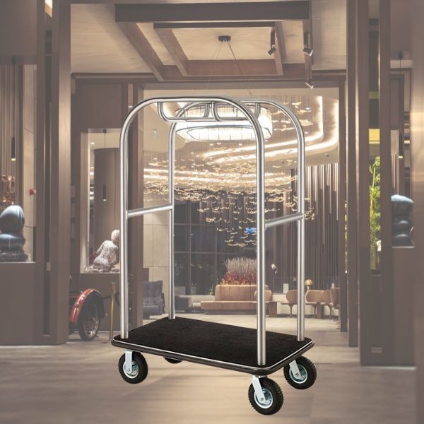 Xe đẩy vali hành lý khách sạn cao cấp