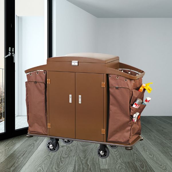 Xe làm buồng phòng có cửa bằng thép sơn tĩnh điện