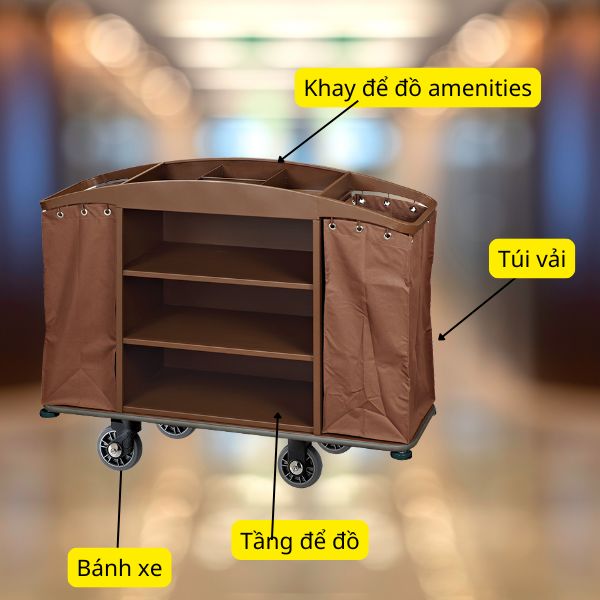 Cấu tạo các bộ phận của xe làm buồng