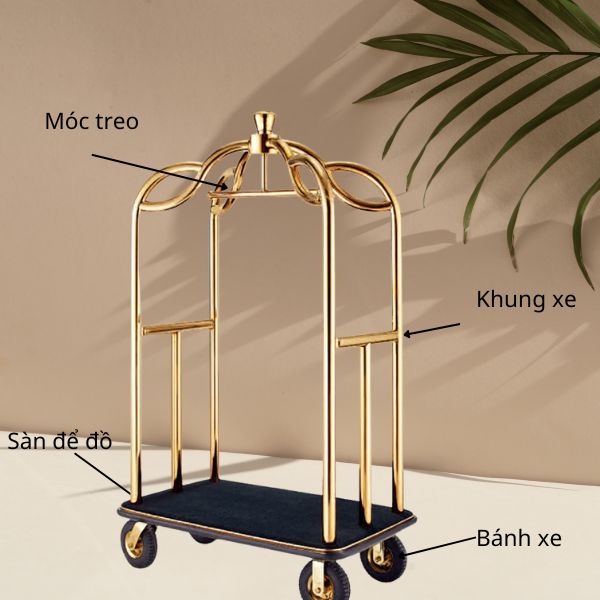 Liên hệ Hành Tinh Xanh để mua xe inox chở hành lý giá tốt