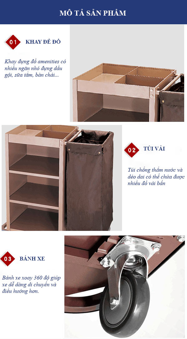 Khám phá chi tiết các bộ phận xe làm buồng