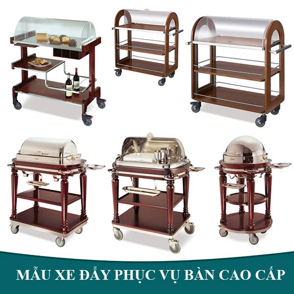 Hành Tinh Xanh bán nhiều xe đẩy phục vụ bàn