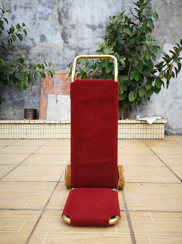 Mọi chi tiết xe đẩy hành lý đều chắc chắn